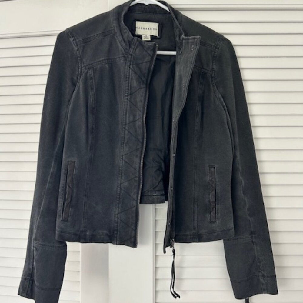 Marrakech Grey Bomber Jacket